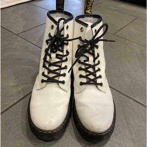 White Dr Marten’s …Zavala style